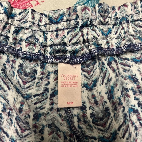 🌻Stylish Blue Patterned Women's PJ Shorts - Picture 2 of 4